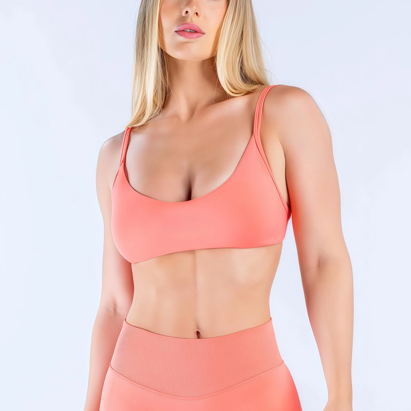 Quick Dry Underwear - Biustonosz sportowy HISTELLO Impact z dekoltem