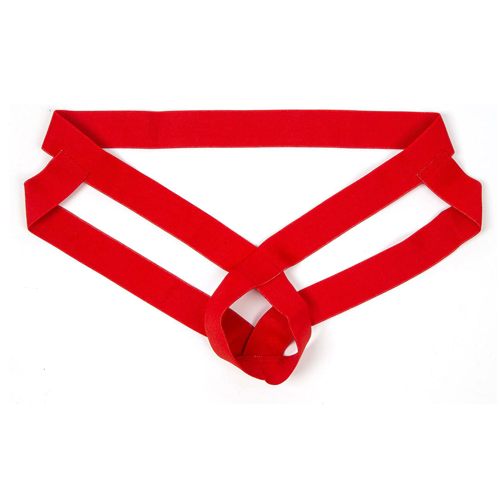 Jockstrap Athletic - Męski pierścień na penisa, seksowna bielizna