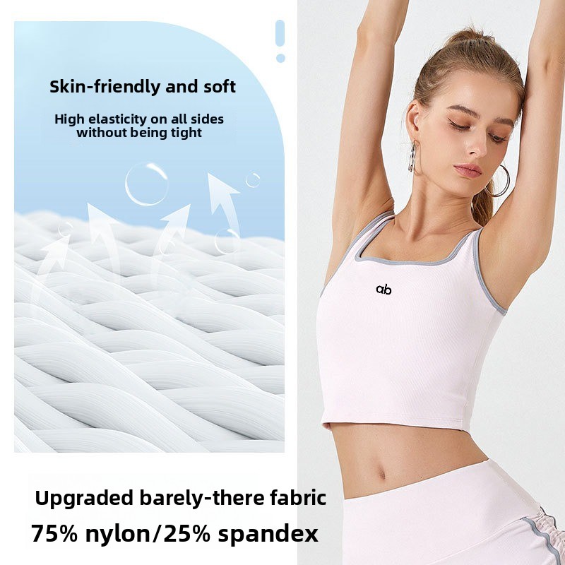Damski letni prążkowany top do – Suspender Tank Top recenzja i cena
